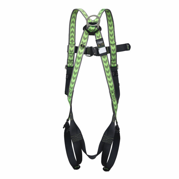 Body Harness 2 Attachment Points with Automatic Buckles Back
