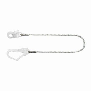 Restraint Kernmantle Rope Lanyard 2.0m with Scaffold Hook